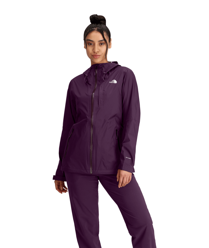 Purple womens north face jacket best sale