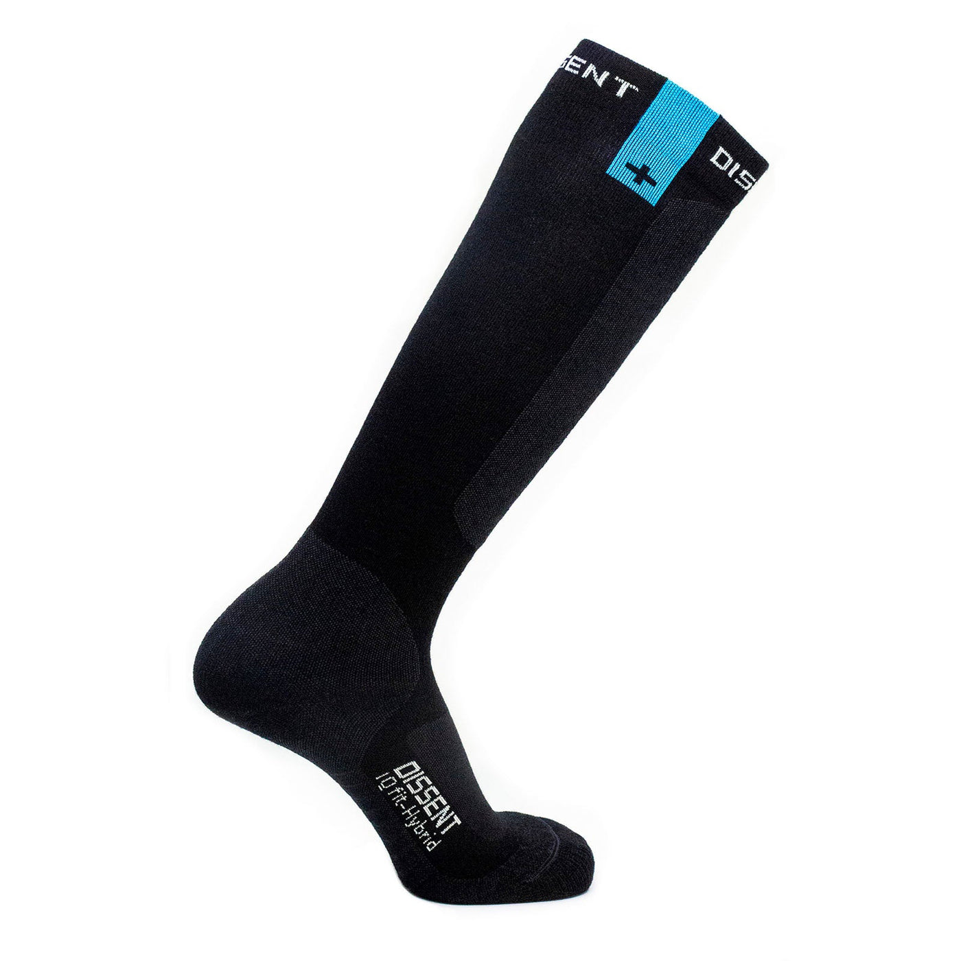 IQ Fit Hybrid Village Ski Hut Dissent Adult Socks, softgoods accessories, Winter 2023