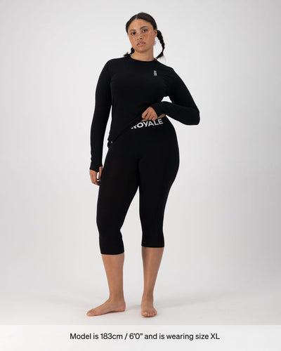 Women's Cascade Merino Base Layer 3/4 Legging