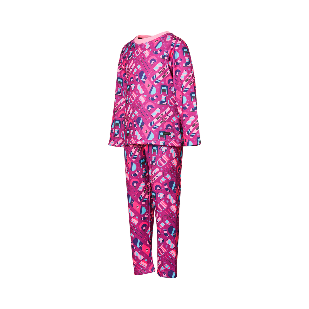 B3 Velvet Fleece Set Children Village Ski Hut Kombi Junior Baselayer, Kids, Winter, Winter 2024