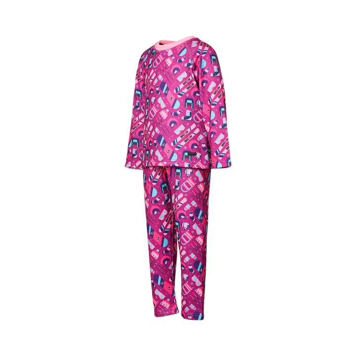 B3 Velvet Fleece Set Children Village Ski Hut Kombi Junior Baselayer, Kids, Winter, Winter 2024