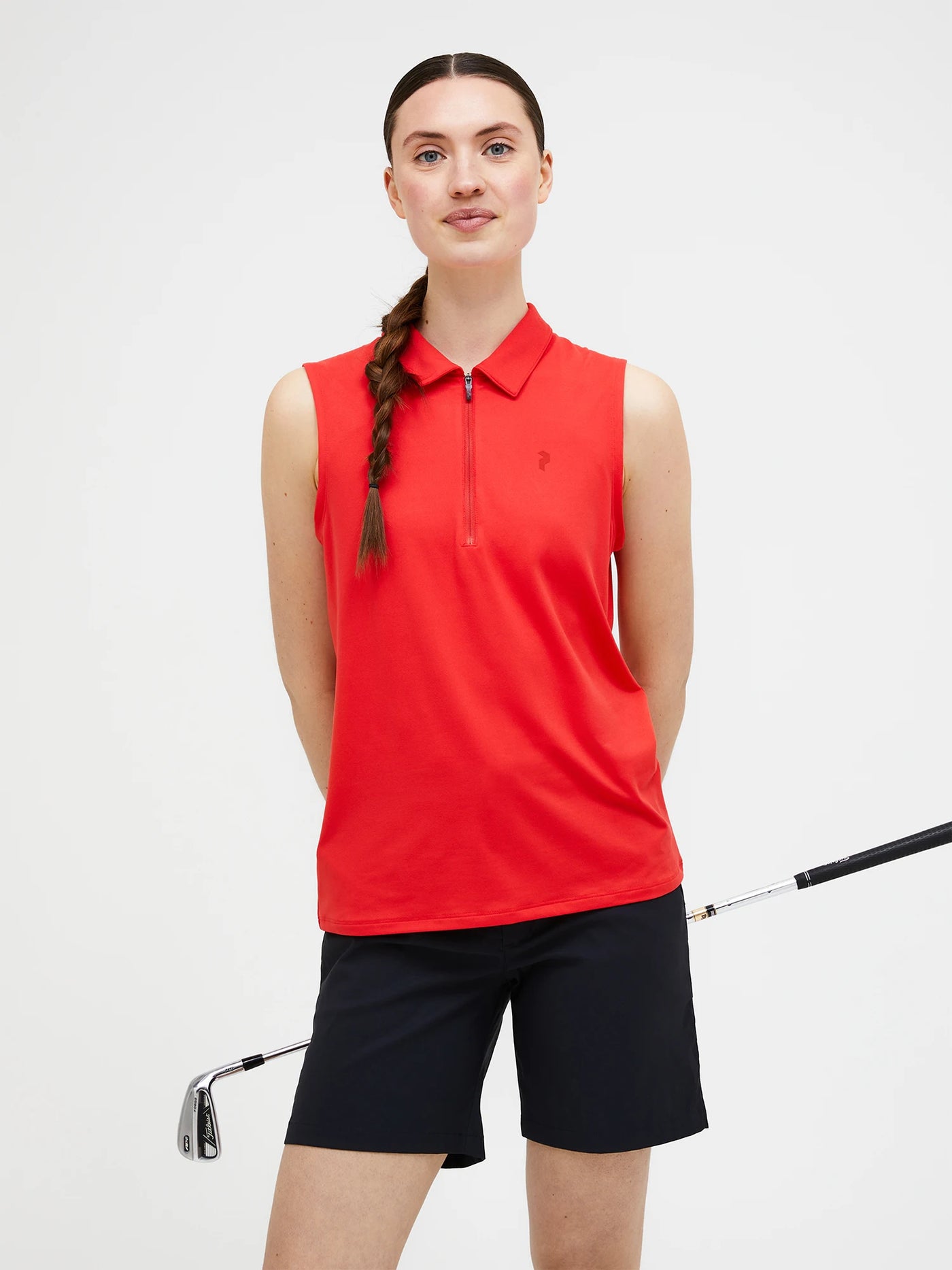 Women's Comfort Zip SL Polo - Peak Performance