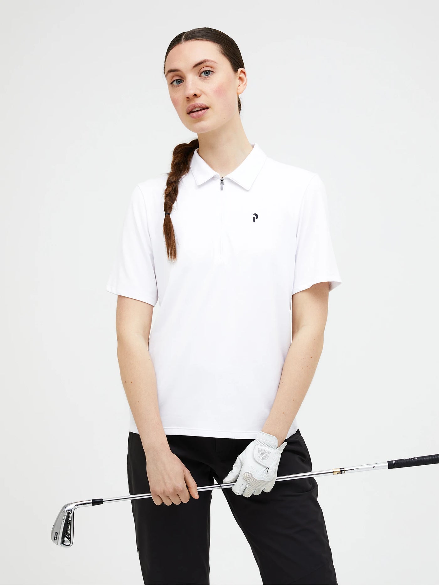 Women's Comfort Zip Polo - Peak Performance
