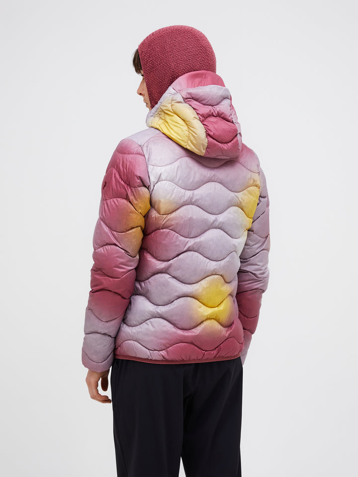W Helium AOP Down Hood Jacket