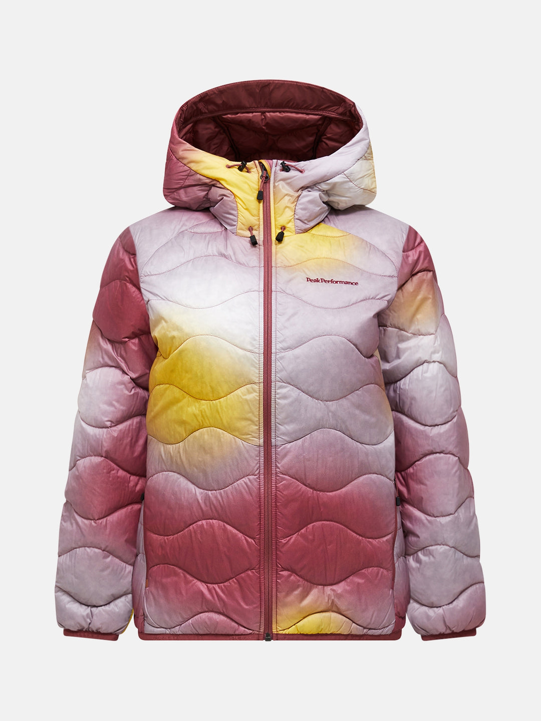 W Helium AOP Down Hood Jacket