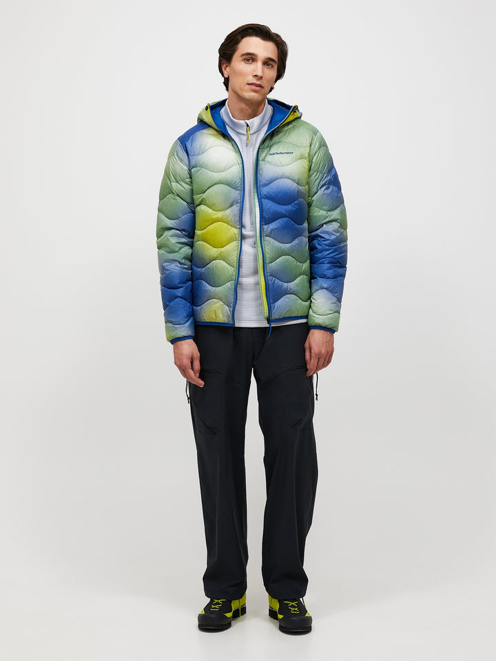 M Helium AOP Down Hood Jacket