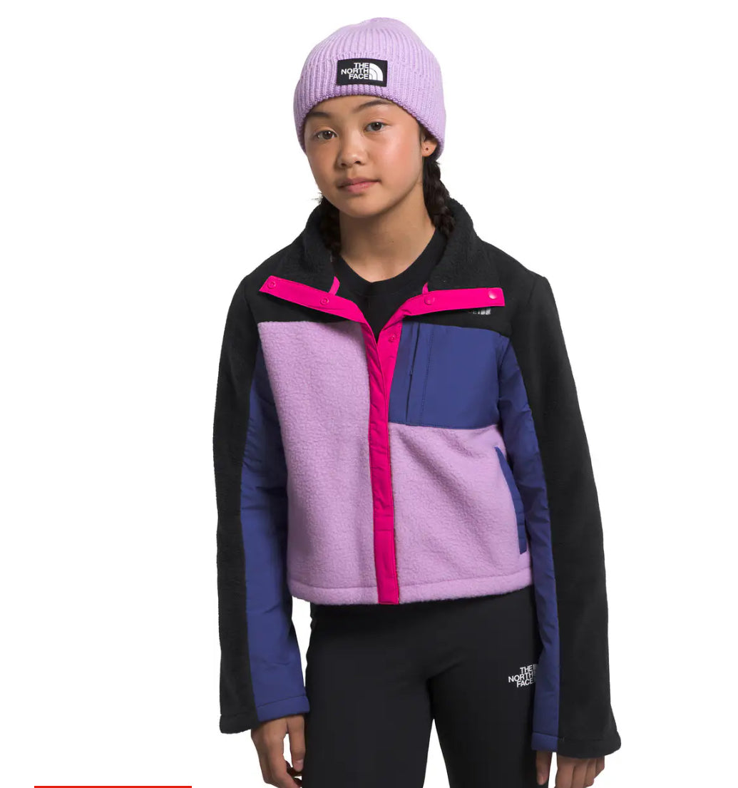 Girls Fleece Mashup Jacket Village Ski Hut The North Face Junior Fleece/Hoodies, Junior Midlayer, Kids, Winter, Winter 2024
