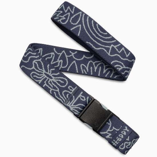 Hannah Eddy Create Connection Slim Belt- Navy