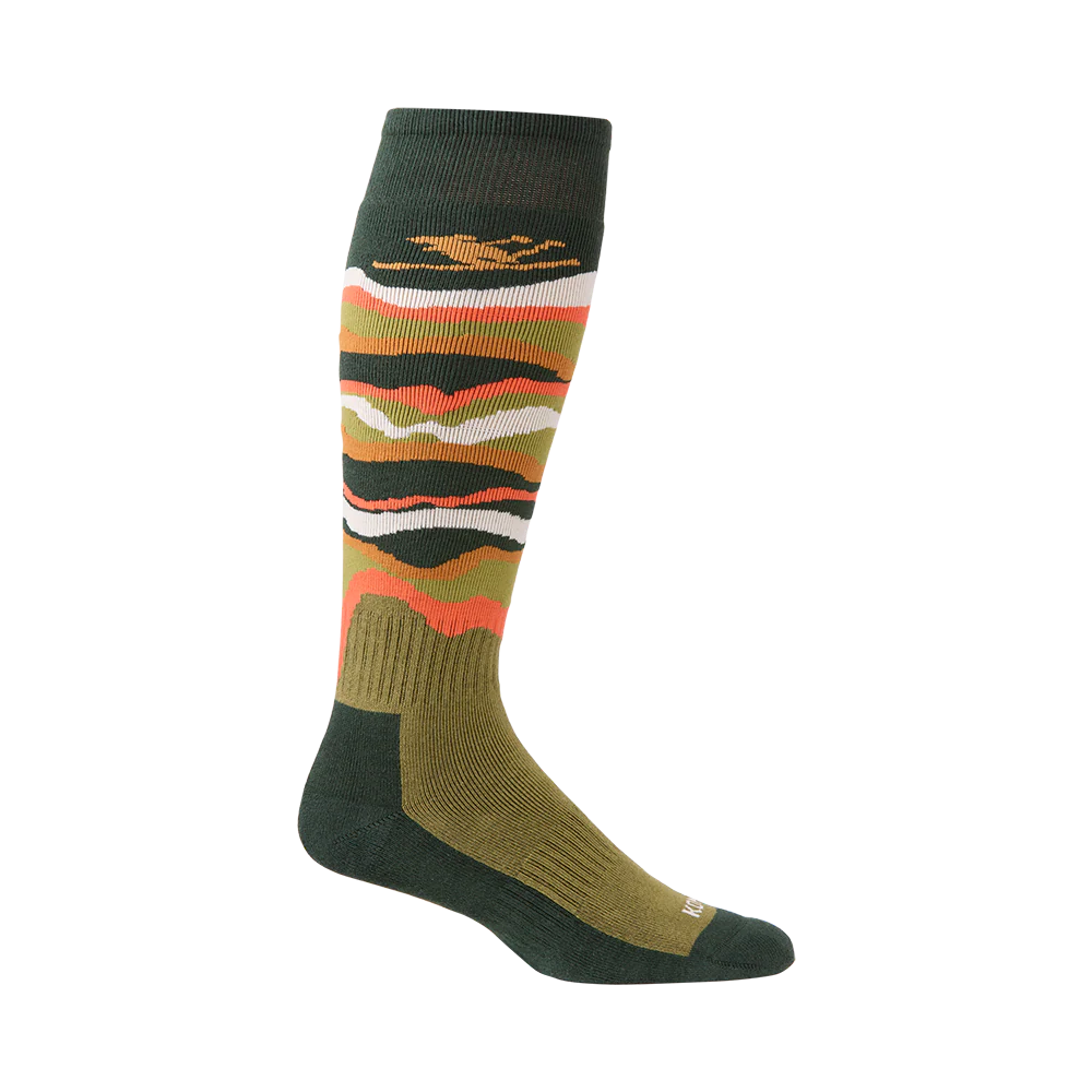 The Ski Bum Adult Sock