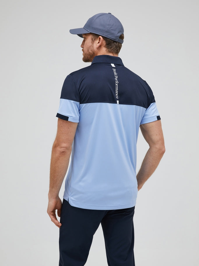 Mens Player Block Polo Village Ski Hut Peak Performance Mens, Mens Tees/Tanks, Spring 2023, Tops