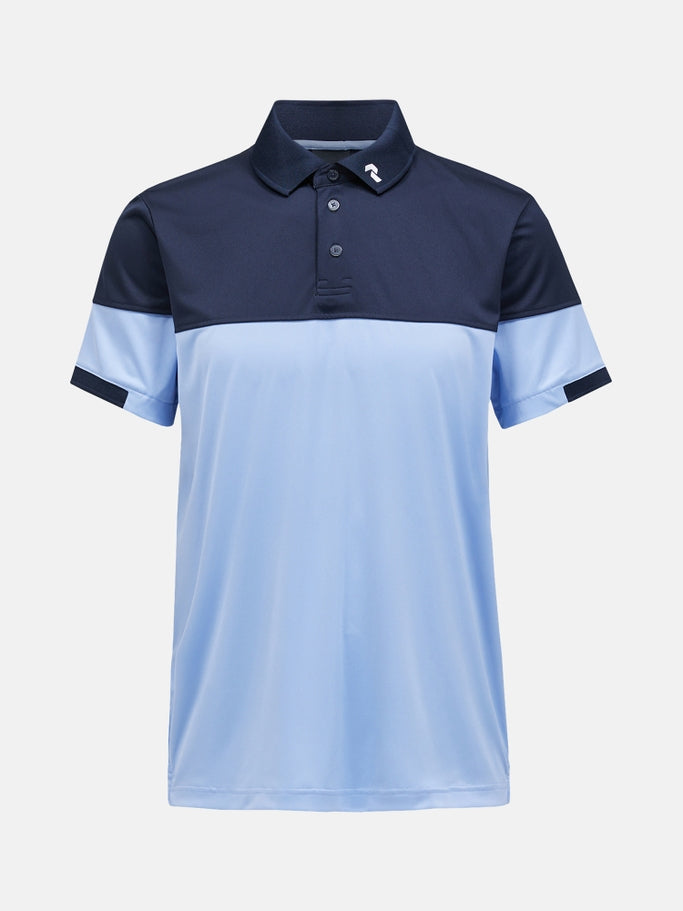 Mens Player Block Polo Village Ski Hut Peak Performance Mens, Mens Tees/Tanks, Spring 2023, Tops