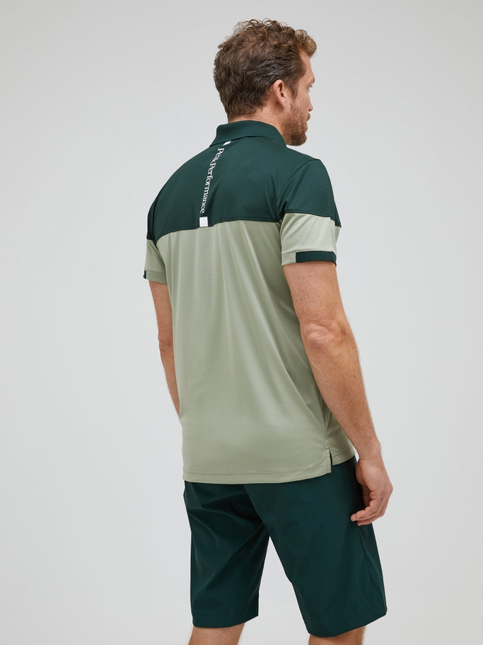 Mens Player Block Polo Village Ski Hut Peak Performance Mens, Mens Tees/Tanks, Spring 2023, Tops
