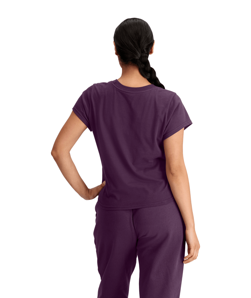 売れ筋商品|||ノースフェイス カットソー トップス レディース Evolution Cutie T-Shirt - Women's Mineral Purple The North Face Short Sleeve Evolution Cutie Tee Shirt