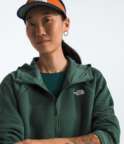 Women's Dotknit Thermal Full Zip Hoodie - The North Face