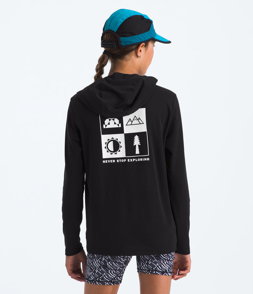 Teen Adventure L/S Hoodie—Graphic - The North Face