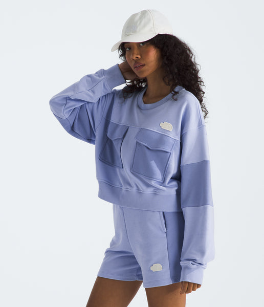 Women's Terry Oversized Cropped Crew - The North Face