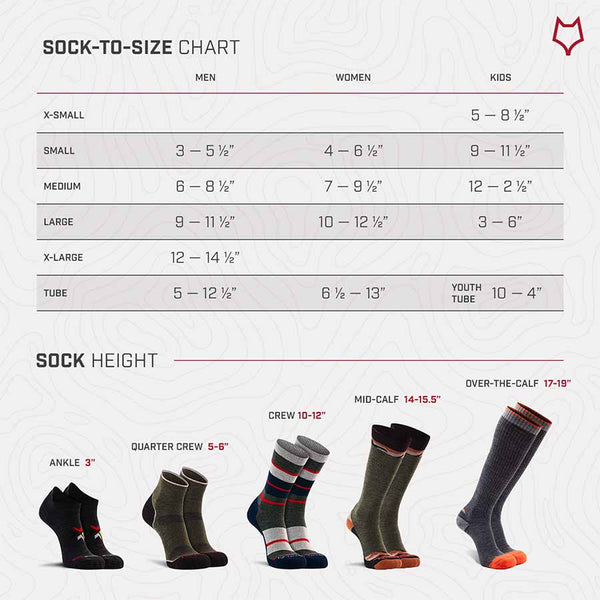 Park Rat LW OTC Village Ski Hut Fox River Adult Socks, softgoods accessories, Winter, Winter 2024