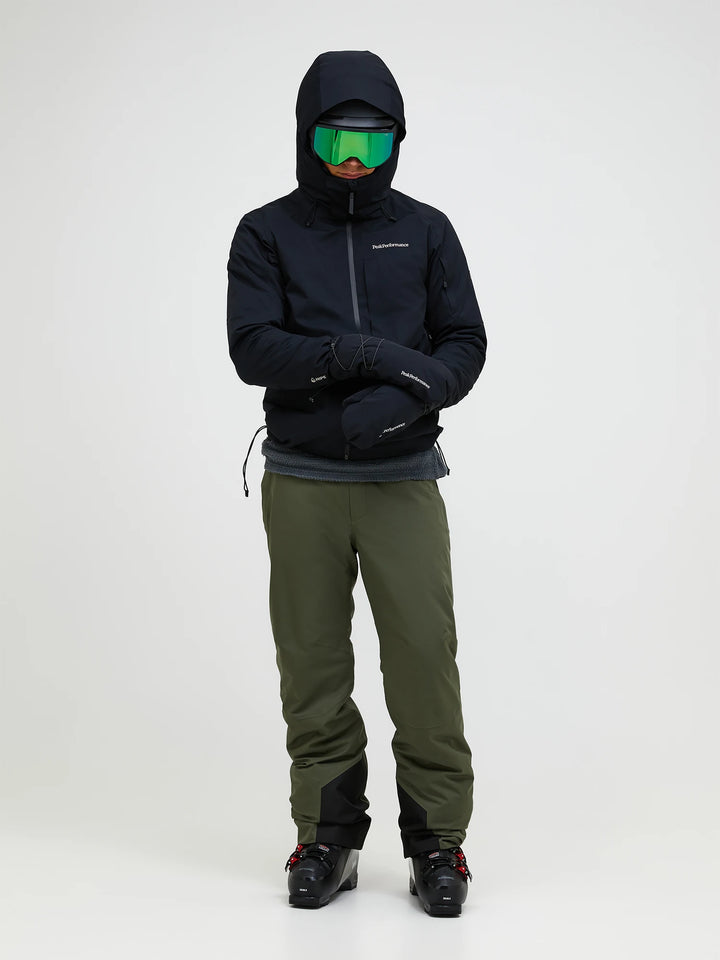 Mens Maroon Insulated Pants - Peak