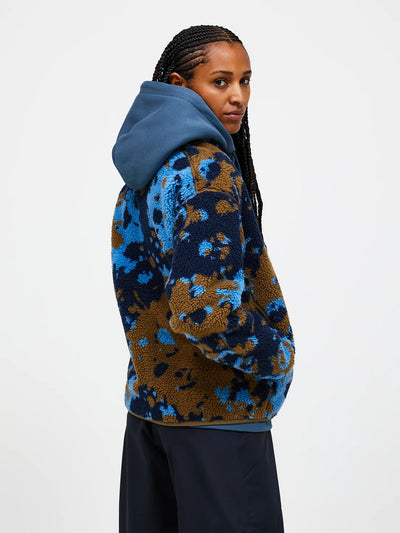 Women's Graphic Pile Jacket- Frosty Haze