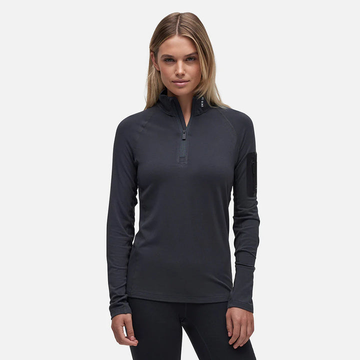 Womens Core Midweight 1/4 Zip Village Ski Hut Le Bent Winter, Winter 2024, Womens, Womens Baselayer