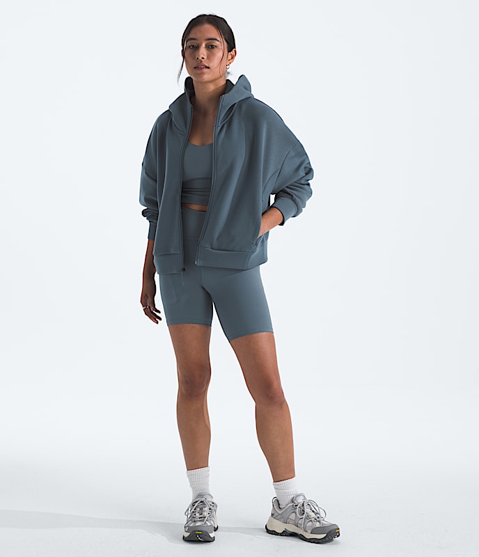 W Jaida Full-Zip Hooded Jacket