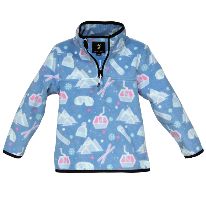 Kings and Queens of Apres Fleece Toddler Quarter Zip