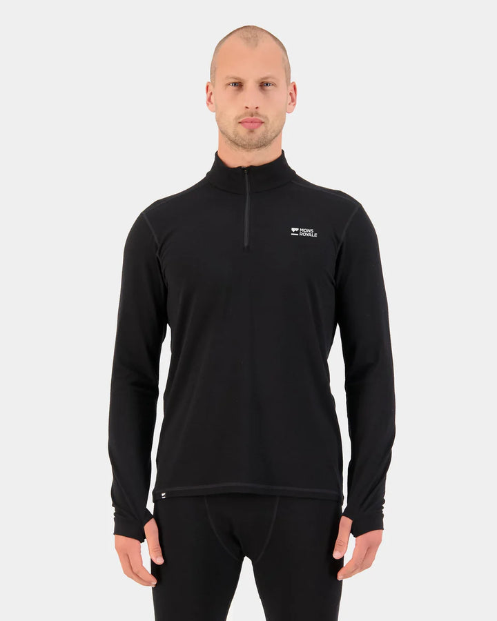Cascade Merino Base Layer 1/4 Zip Long Sleeve