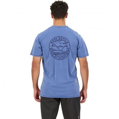 Icon T-Shirt Garment Dyed Men's Village Ski Hut Mons Royale Mens, Mens Tees/Tanks, Spring 2022, Tops