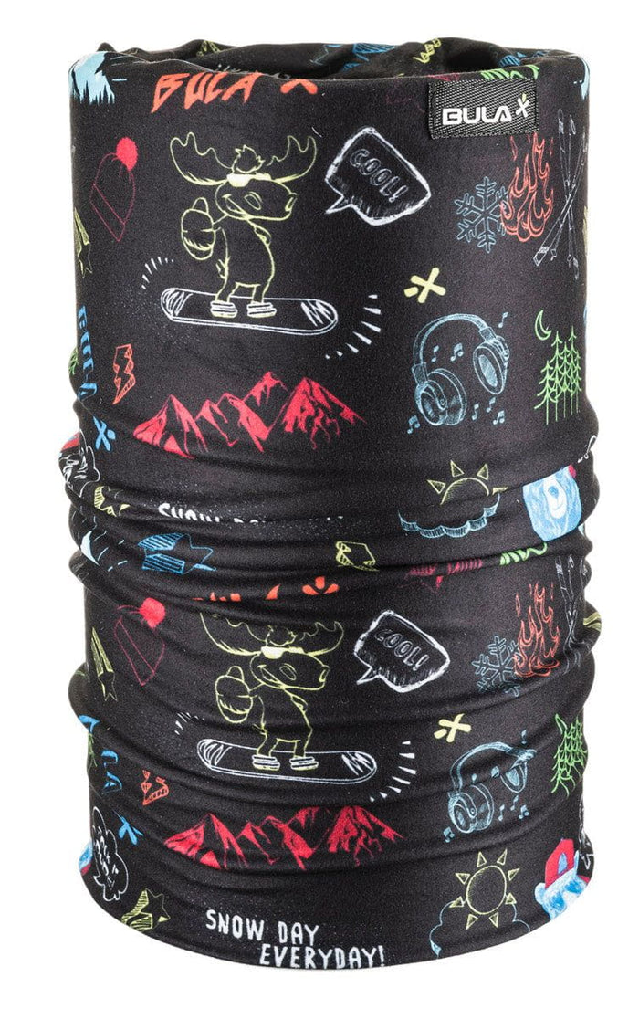 Kids Therma-comfort Double Tube Village Ski Hut Bula Hats/Toques/Face, softgoods accessories, Winter 2023