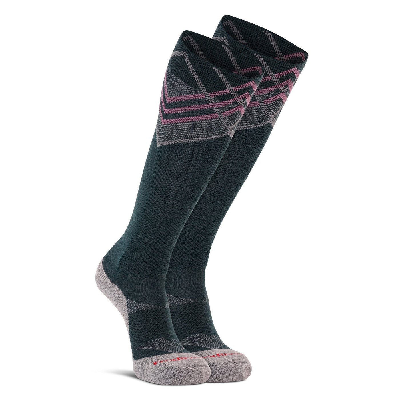 Summit LW OTC Village Ski Hut Fox River Adult Socks, softgoods accessories, Winter 2023