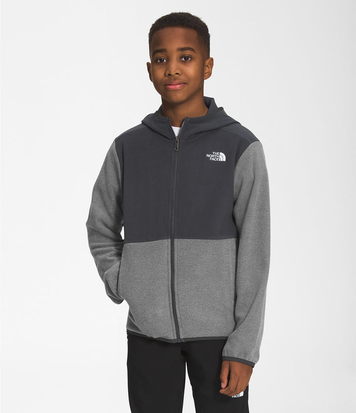 Teen Glacier F/Z Hooded Jacket Village Ski Hut The North Face Junior MidLayer, Kids, Tops, Winter 2023
