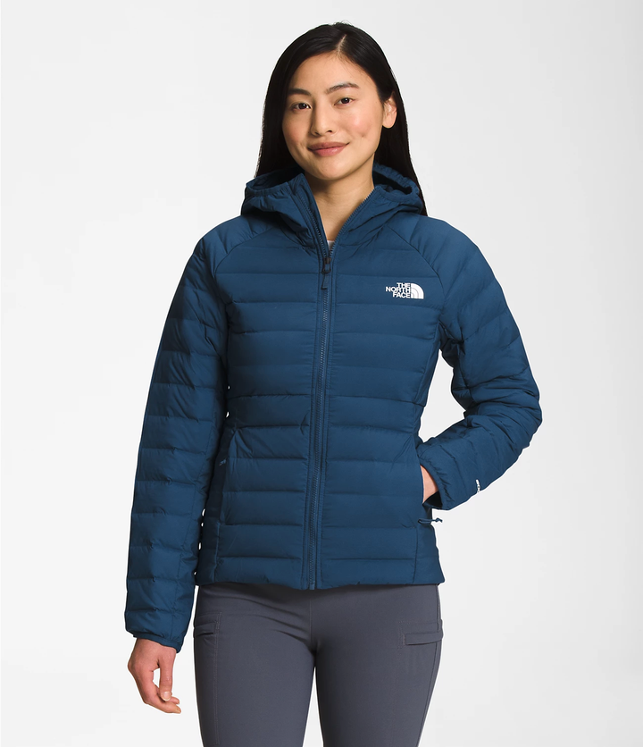 Womens Belleview Stretch Down Hoodie Village Ski Hut The North Face winter, Winter 2024, Womens, Womens Jackets &amp; Vests