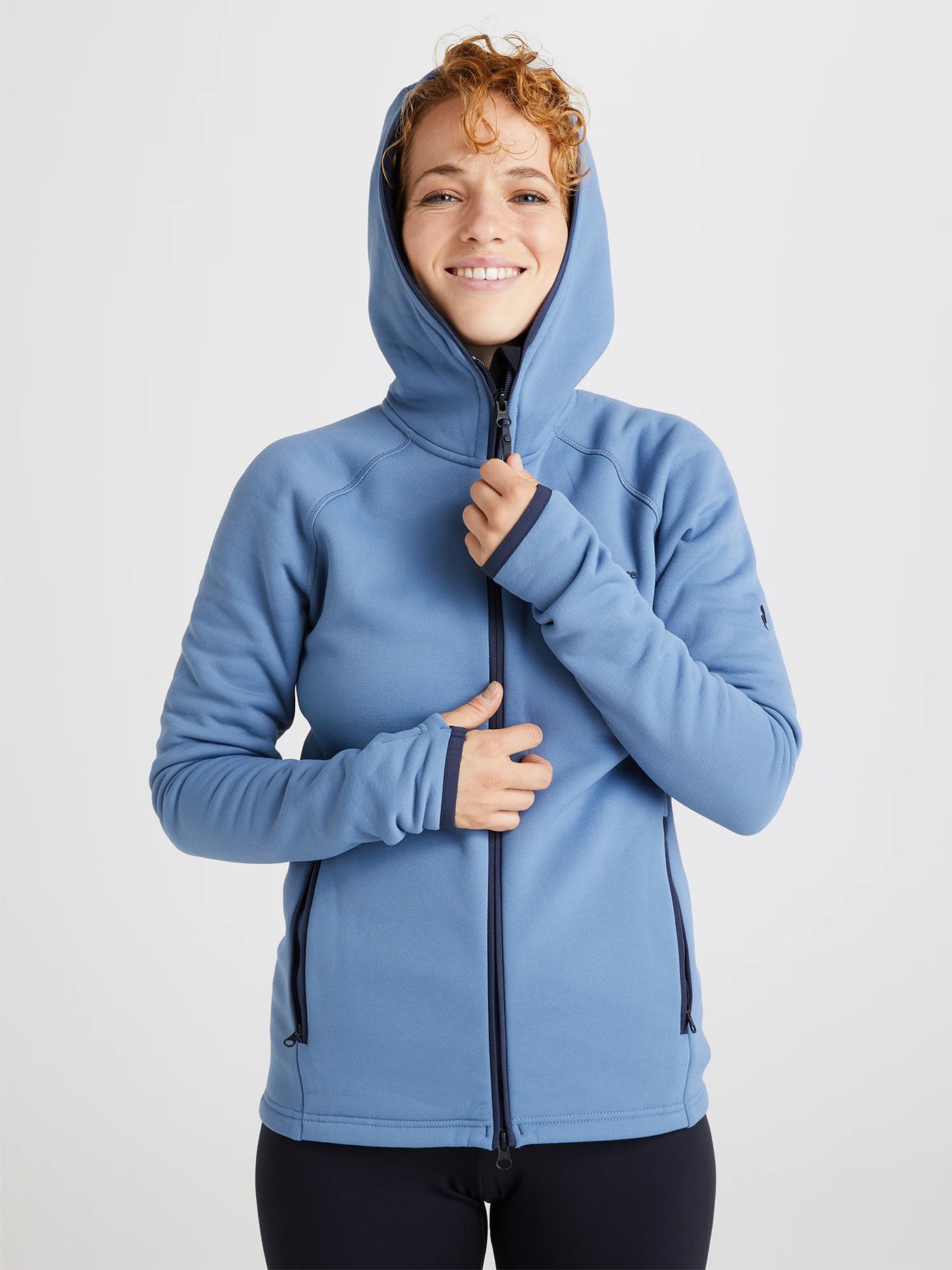 Womens Chill Zip Hood Village Ski Hut Peak Performance Winter, Winter 2023, Womens, Womens Hoodies/Fleece